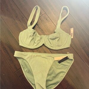 Victoria's Secret Light Green Bikini Bottom
